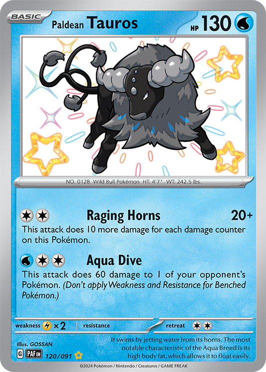 Paldean Tauros #120