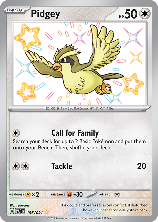 Pidgey #196