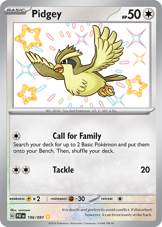 Pidgey #196